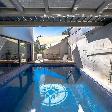 Villa Catalunya Casas Modern Hilltop Haven With Private Pool 7km To Castellet